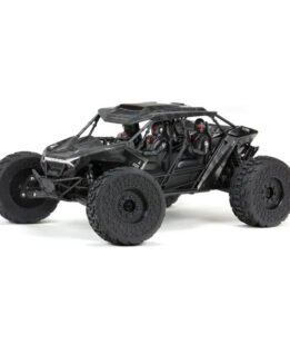 Arrma Fireteam 6S BLX 1 7 Speed Assault Vehicle RTR Black ARA7618T1