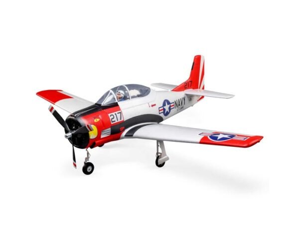 E Flite T 28 Trojan 1.2m with Smart Technology PNP EFL18375