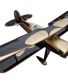 Seagull Models Steen Skybolt RC Bi Plane 15cc ARF Black Gold SEA 237B