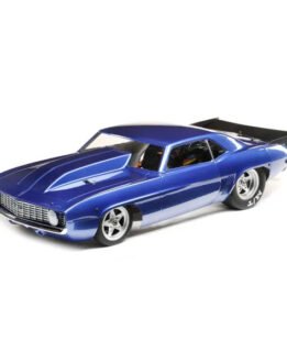 Losi 1969 Camaro 22S No Prep Brushless Drag Car RTR Blue Scratch N Dent