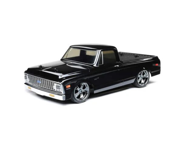 Losi V100 1972 Chevy C10 Pick Up Truck 1 10 On Road RTR Black LOS03034T2