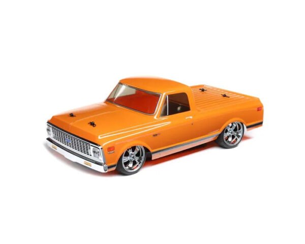 Losi V100 1972 Chevy C10 Pick Up Truck 1 10 On Road RTR Orange LOS03034T1