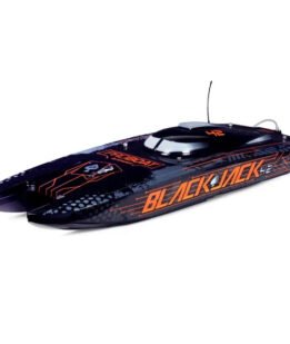 Pro Boat Blackjack 42 Brushless 8S Catamaran RTR Black Orange PRB08043T1