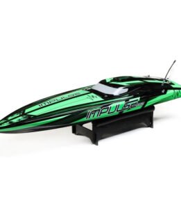 Pro Boat Impulse 32 RC Boat with Smart Technology RTR Black Green PRB08037T1