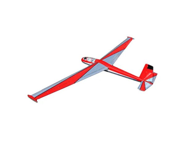 Sebart Blanik Glider V2 ARF Silver Red